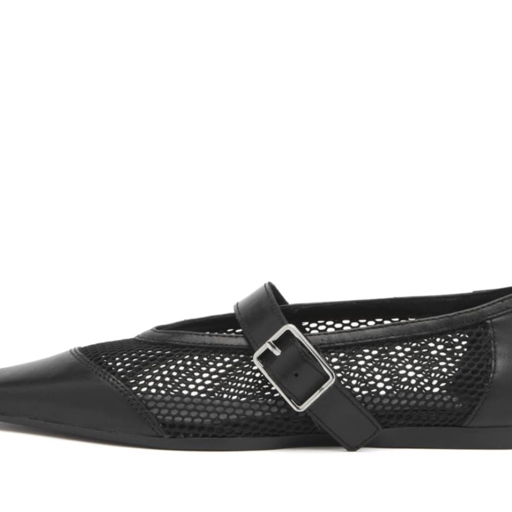 Brand new never worn!!! Vagabond Shoemakers Wiolette Buckle Ballet shoe in mesh